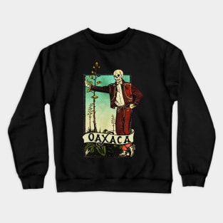 Vintage Calavera Oaxaca Mexico Crewneck Sweatshirt